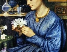 Portrait of Agnes Poynter 1867. ,  