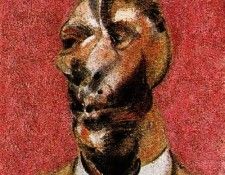 Bacon Three Studies for Portr. of G.Dyer on pink ground, rig. �����, �������