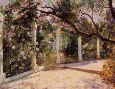 Almond Trees Algiers. Rochegrosse,  