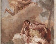 Tiepolo Villa Valmarana Mercury Appearing to Aeneas. �������, �������� ��������