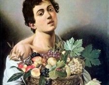 caravaggio csg001a ragazzo con canestro di frutta. ���������, ������������ ������ ��