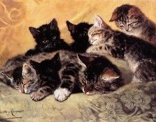 Ronner-Knip Henri�tte Contemplation Time Sun . Ronner-Knip, ���������