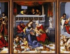 Cranach Lucas Altar Of The Holy Family. ,  