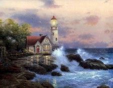 JLM-Thomas Kinkade-Beacon of Hope.  