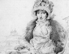 Ingres Mrs. John Mackie born Dorothea Sophia de Champs. Энгр, Жан Огюст Доминик