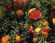 Sargent John Singer Pomegranates. ,  