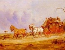 Wright George A Coach And Four On The Open Road. ����, ������