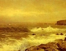 Richards William Trost Rocky Sea Coast. ,  