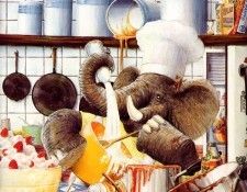 Base, Graeme - 11H - Horaces Kitchen (end. , 