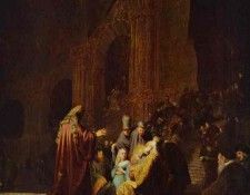 Rembrandt - The Presentation of Jesus in the Temple.    