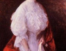 Chase William Merritt Portrait of Miss Frances. ,  