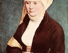 1517 Presumed Portrait of the Artists Wife.   