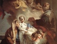 Tiepolo Education of the Virgin. ,  