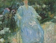 twachtman in the sunlight c1893. Twachtmann,  