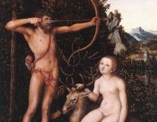 CRANACH Lucas the Elder Apollo And Diana. ,  