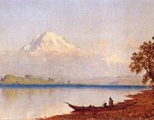 Gifford Sanford Robinson Mount Ranier Washington Territory. , Sanford 