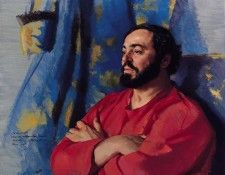 Pavarati portrait. , 