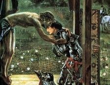 ger-EdwardBurnJones-TheMercifulKnight. -   
