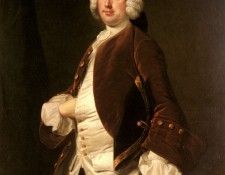 Hudson Thomas Portrait Of A Gentleman. , 