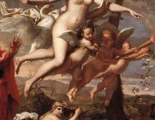 Poussin Venus Presenting Arms to Aeneas detail1. , 