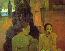 Gauguin - The Great Buddha. , 