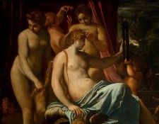 Carracci Venus Adorned by the Graces, 1590-1595, 133x170.5(1. , 