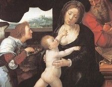 ORLEY Bernaert van Holy Family 1522. ����, ��� Bernaert