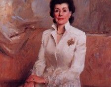 Everett Raymond Kinstler - Mrs Elmer Bobst, De. Kinstler,  