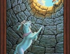 MS 30th 009 The Fox and the Goat. �������, ����