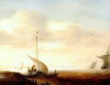 goderis ships in an estuary 1625. 