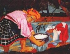 goncharova peasant women c1910. ���������, �������