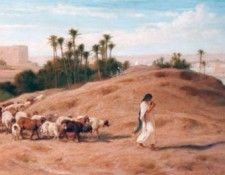 AN EASTERN SHEPHERDESS. , 