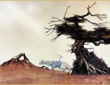 Mnn RDV SWD   Dragon and Tree. , 