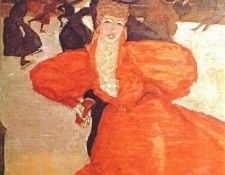 bonnard ice skaters c1898.  