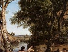 Corot The Baptism of Christ. ����, ���-������-������