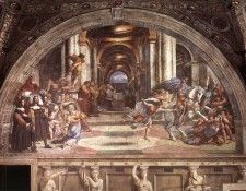 Raphael The Expulsion of Heliodorus from the Temple. 