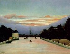 Rousseau,H. La tour Eiffel, ca 1898, Museum of Fine Arts, Ho. , 