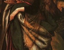 Burgkmaier St. Barbara, 1518, oil on panel, Gemaldegalerie, . Burgkmair, 