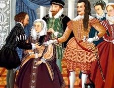 Ba 0010 Shakespeare presents two poems to the Earl of Southhampton DianeStanley sqs. , 