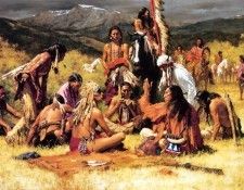 Terpning, Howard - Council of Chiefs (end. Terpning, 