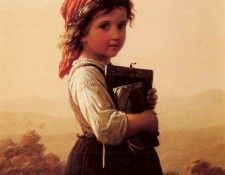 Bremen Johann Georg Meyer Von A Little Schoolgirl. ������, ������ ����� ����� ���
