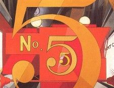 bs-ahp- Charles Demuth- I Saw The Figure5 In Gold. , 