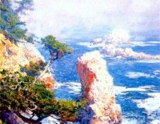 rose mist over point lobos c1918. , 