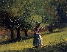 Homer Winslow Girl with a Hay Rake. �����, �������