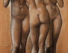 Burne Jones The Three Graces. -   