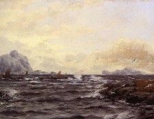 Akersloot - Berg Betzy Sea piece Sun . Akersloot-, Betzy