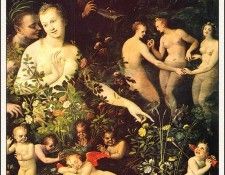 bs- School Of Fontainebleau- Allegory Of Water Or Of Love. 