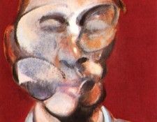Bacon Study for Self-Portrait, center 1973. , 