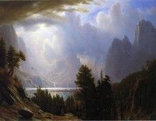Bierstadt Albert Landscape. ��������, �������