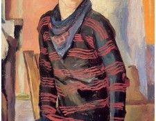 ls PereDaura 021 Louise amb barret vermell 1927. ������, Pere